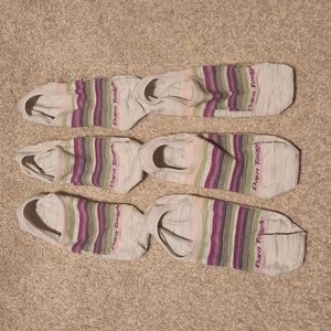 3 pairs Darn Tough no show ankle socks